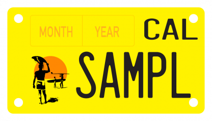 Motorcycle Sequential License Plate Image - SAMPL