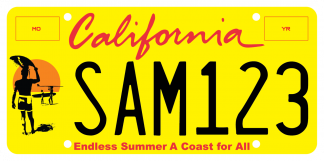 Sequential License Plate Image - SAM123